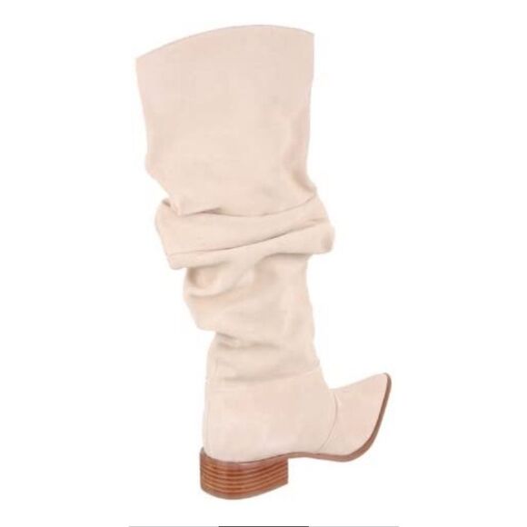 Chinese Laundry Winner Split Suede High Boots Shoes pointed toe size ,8,8.5,9 - Picture 4 of 9